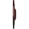 Ekena Millwork Classic Ceiling Medallion (For Canopies up to 5 1/2"), 21 7/8"OD x 2 3/8"P, Brushed Mahogany CM22CLBMF - alternate 4